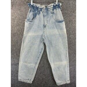 Vintage Gitano Express Jeans Women’s Size 9 Baggy Mom 80s Paper Bag Waist